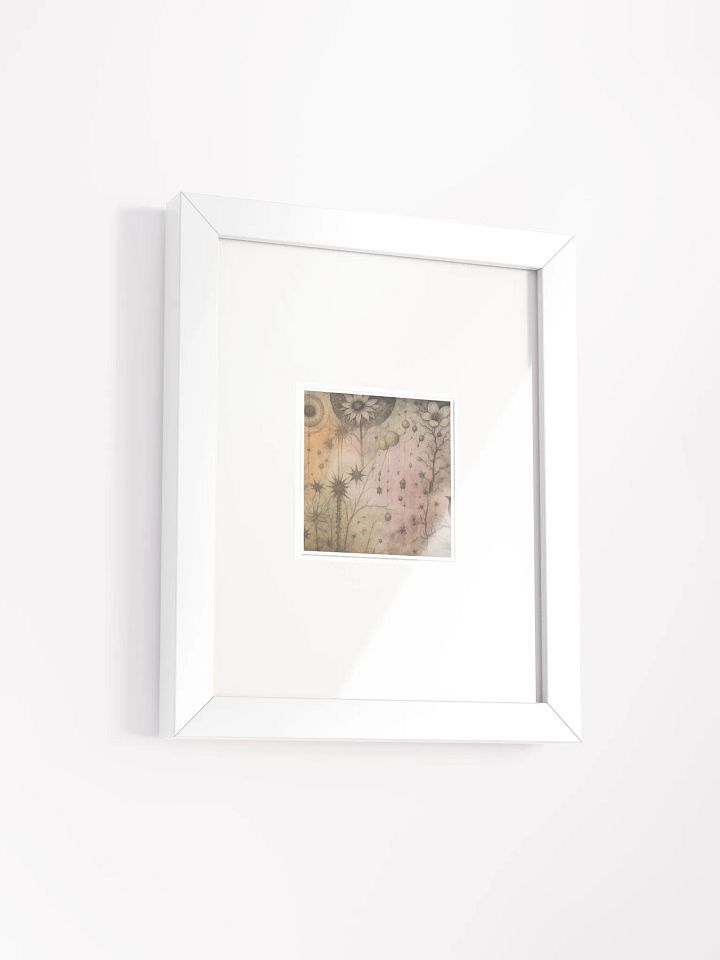 The Secret Garden Sketchbook Artprint Framed product image (2)