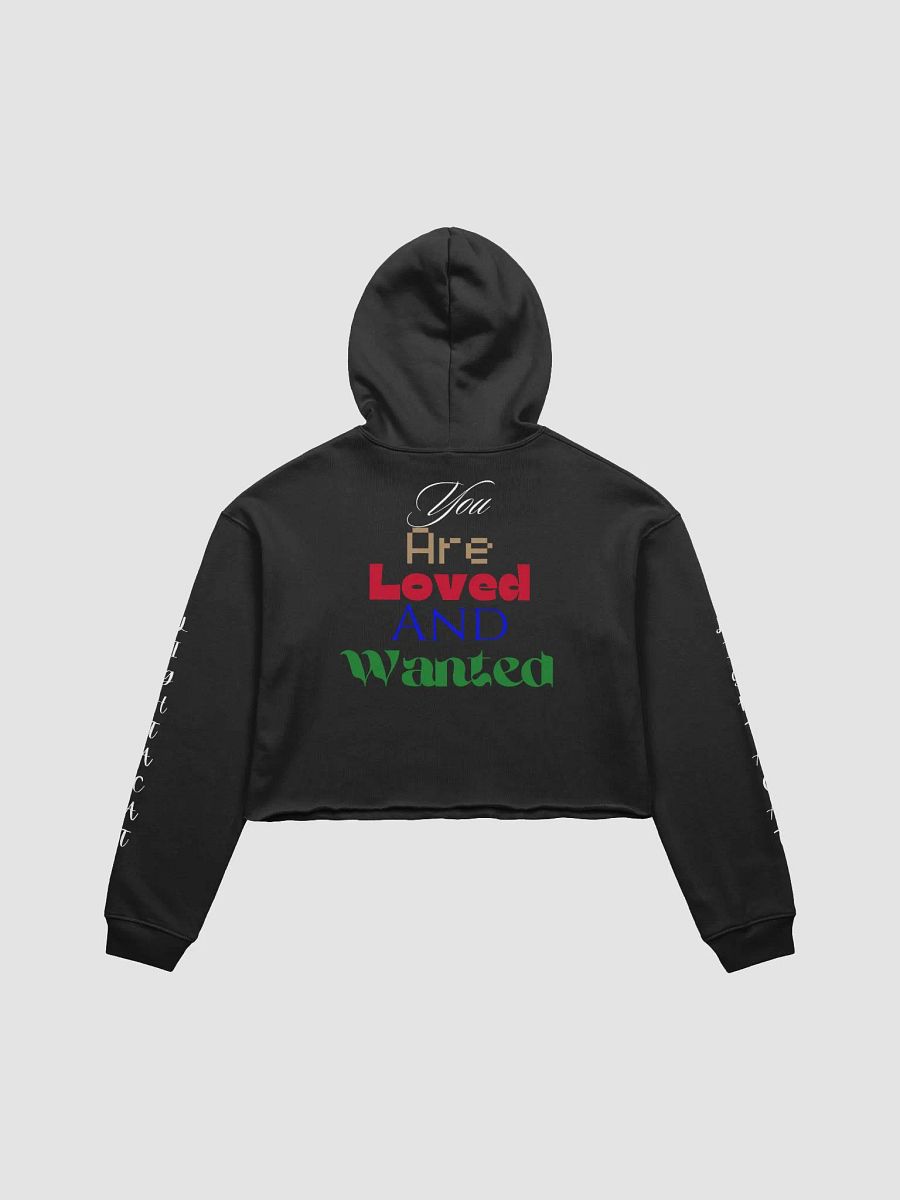 Lightacat "You Are Loved" Cropped Hoodie product image (3)