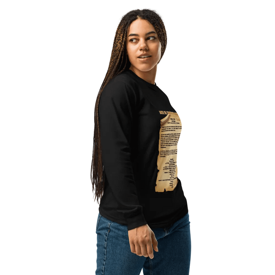 Haiti Independence Declaration Long Sleeve Shirt product image (5)