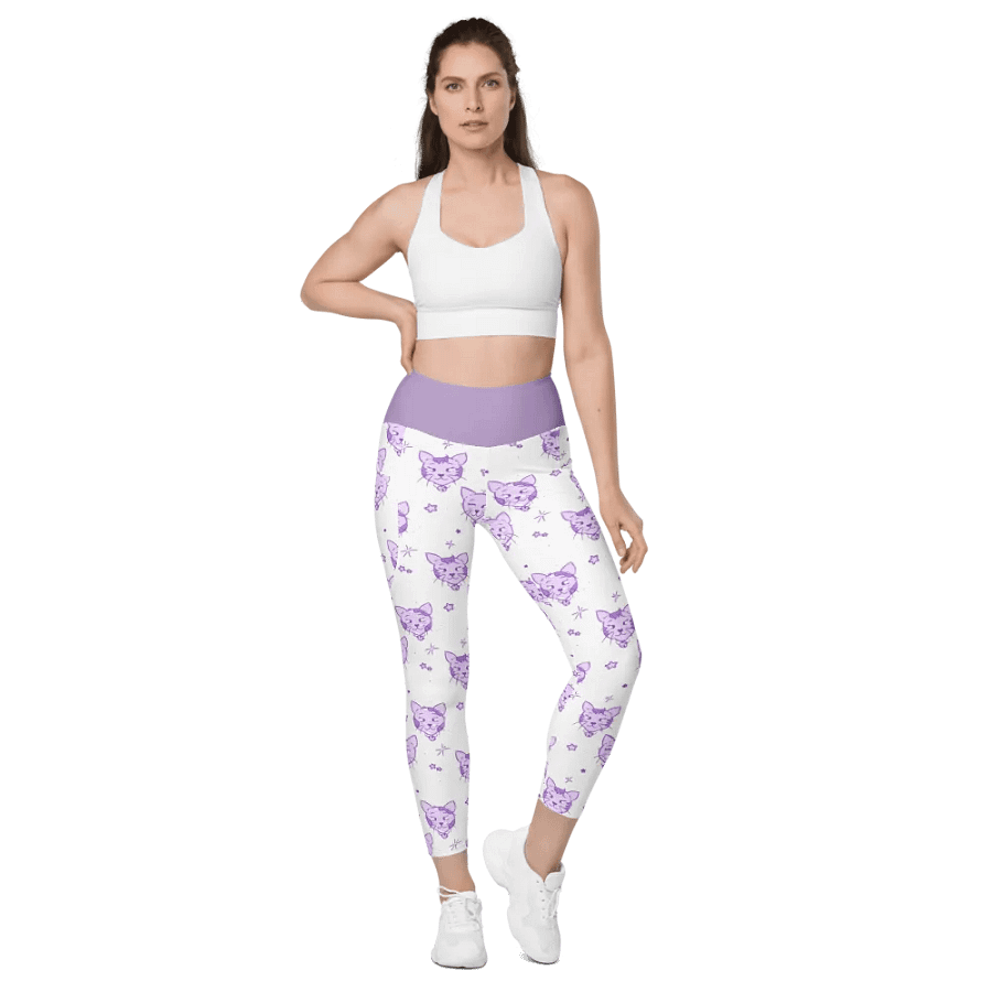 SHOW ME YOUR KITTIES Leggings (with pockets!) product image (3)