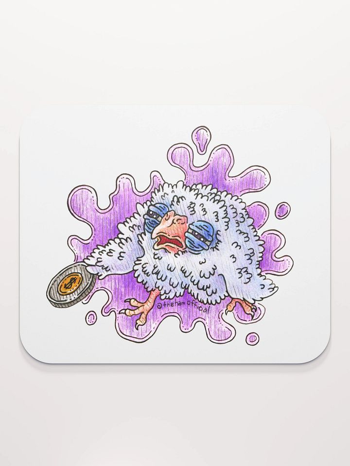 Coin Bird Mousepad product image (2)