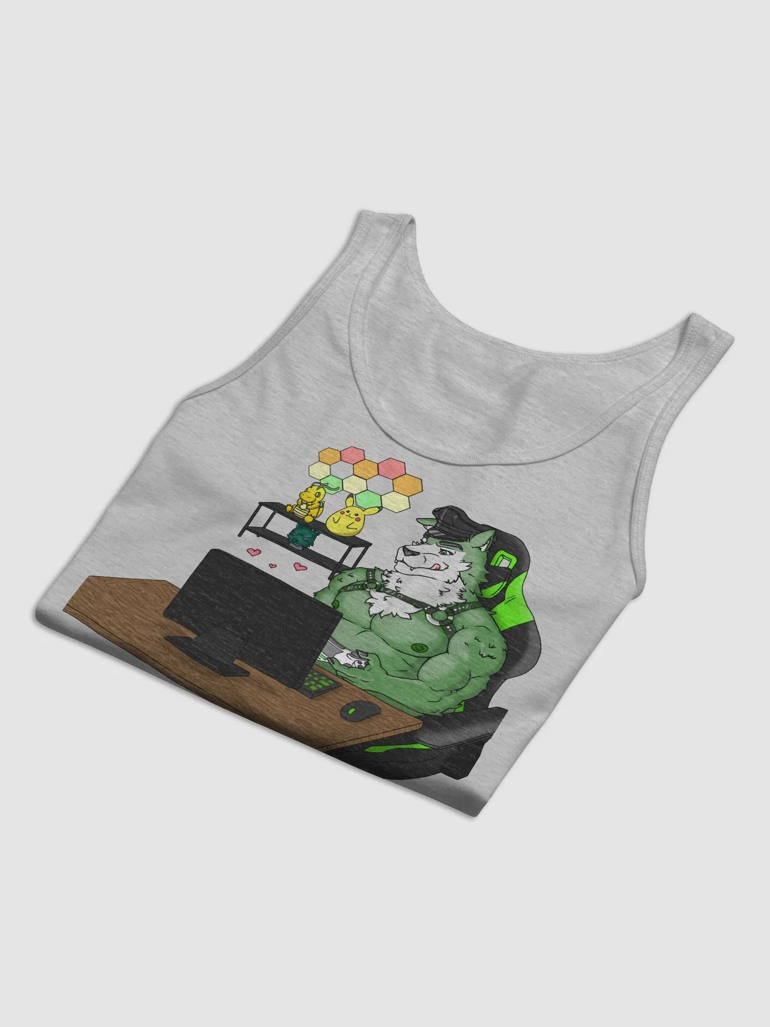 Kinky, Nerdy, & Flirty Tank Top (Light Colors) product image (3)