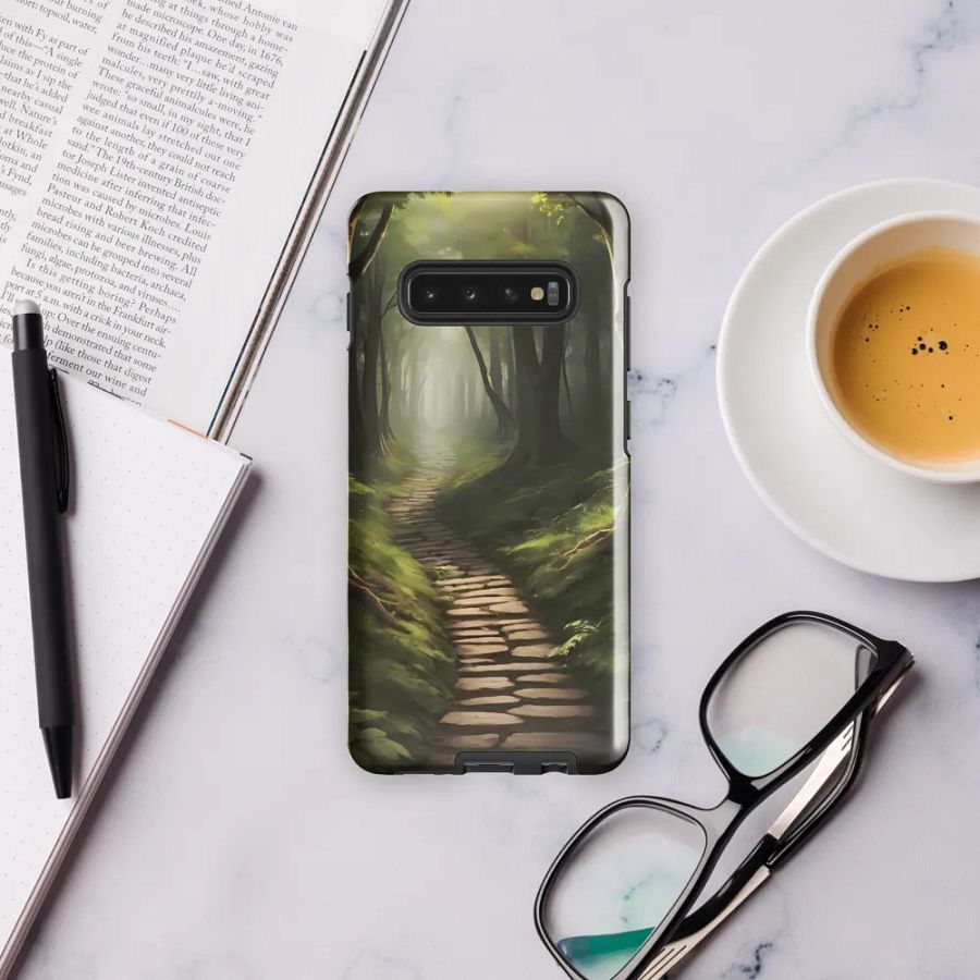 Woodland Stepping Stone Path Samsung Galaxy Case product image (11)