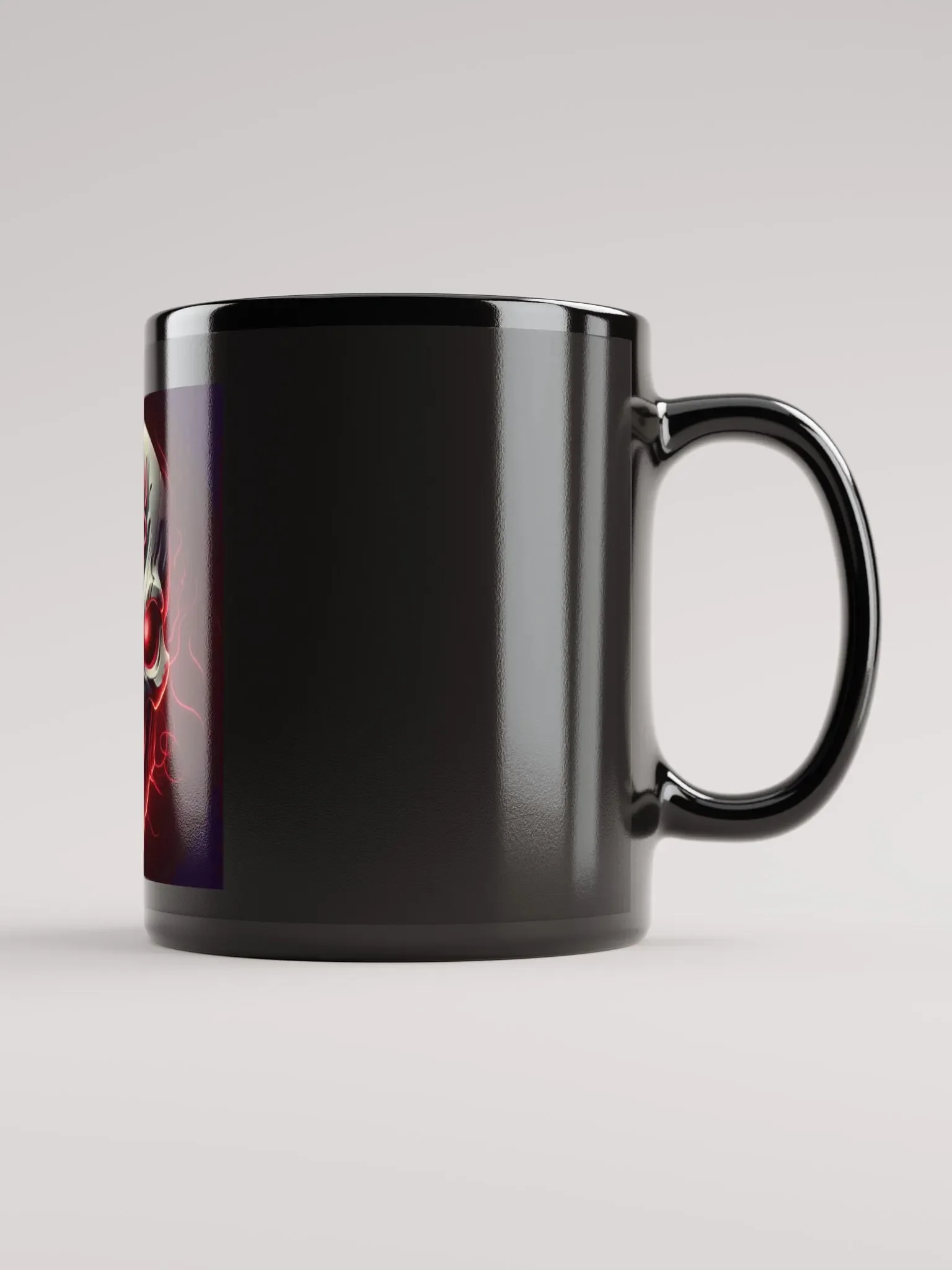 BonePlays Logo – Schwarze Glanztasse product image (1)