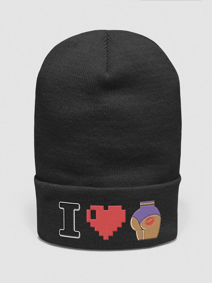 I <3 booty (beanie) product image (1)