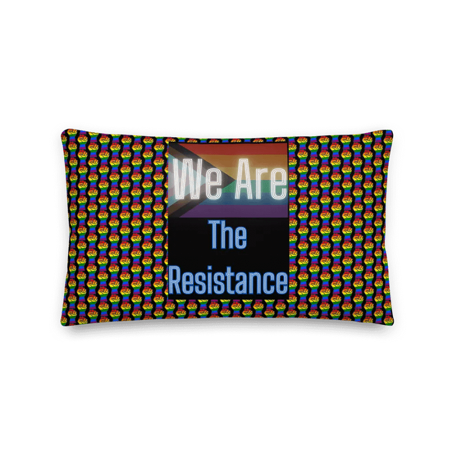Resistors, We Are The Resistance, Pillow product image (2)