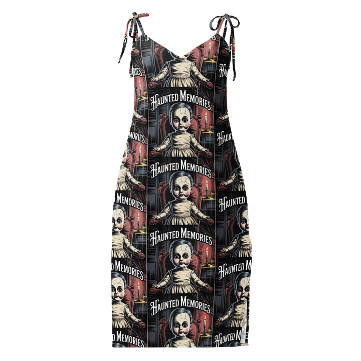 Midnight Veil Designs 'Haunted Memories' Slip Midi Chiffon Dress (XS-2XL) product image (1)