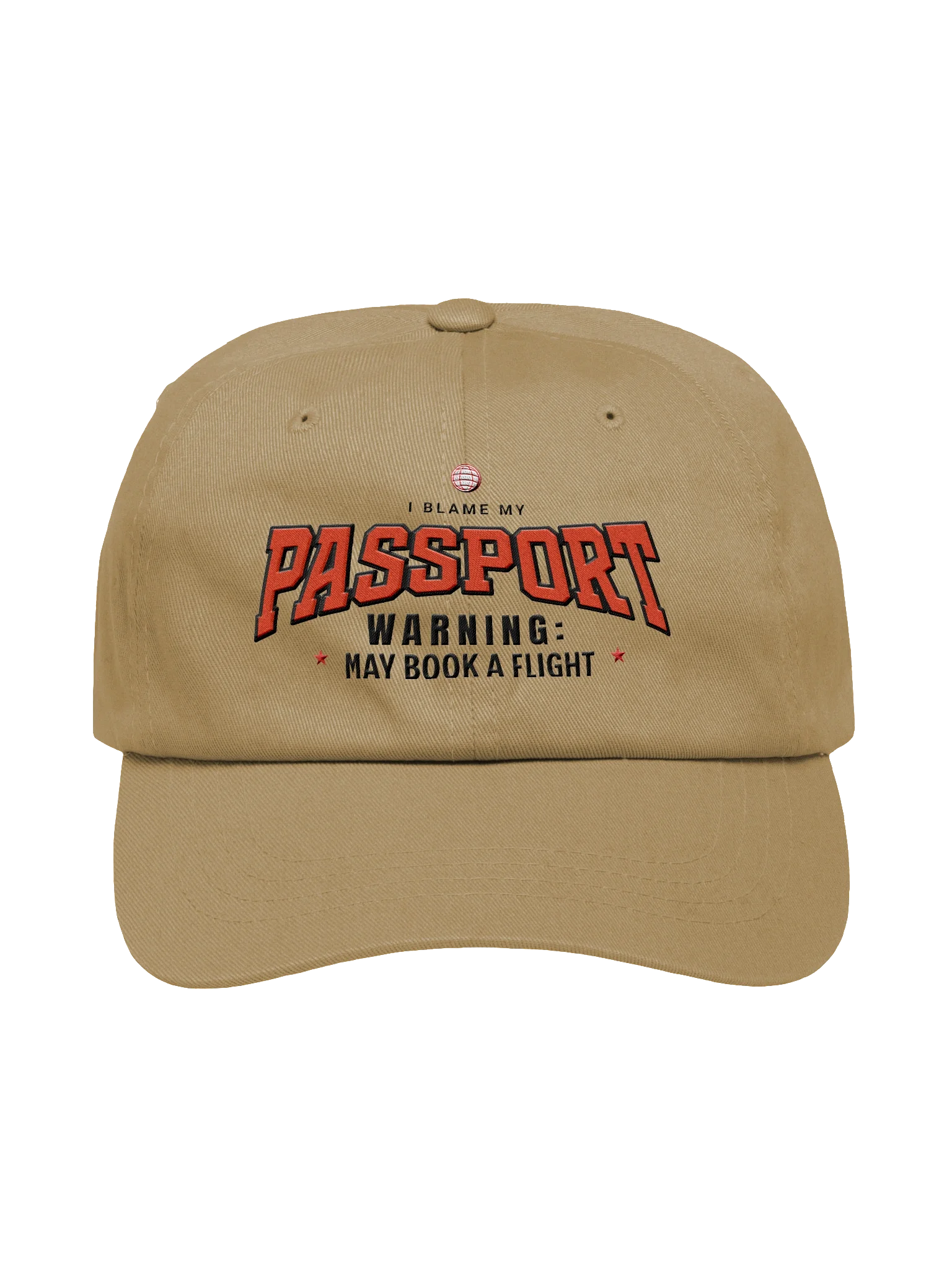 Blame My Passport Comfort Dad Hat product image (1)