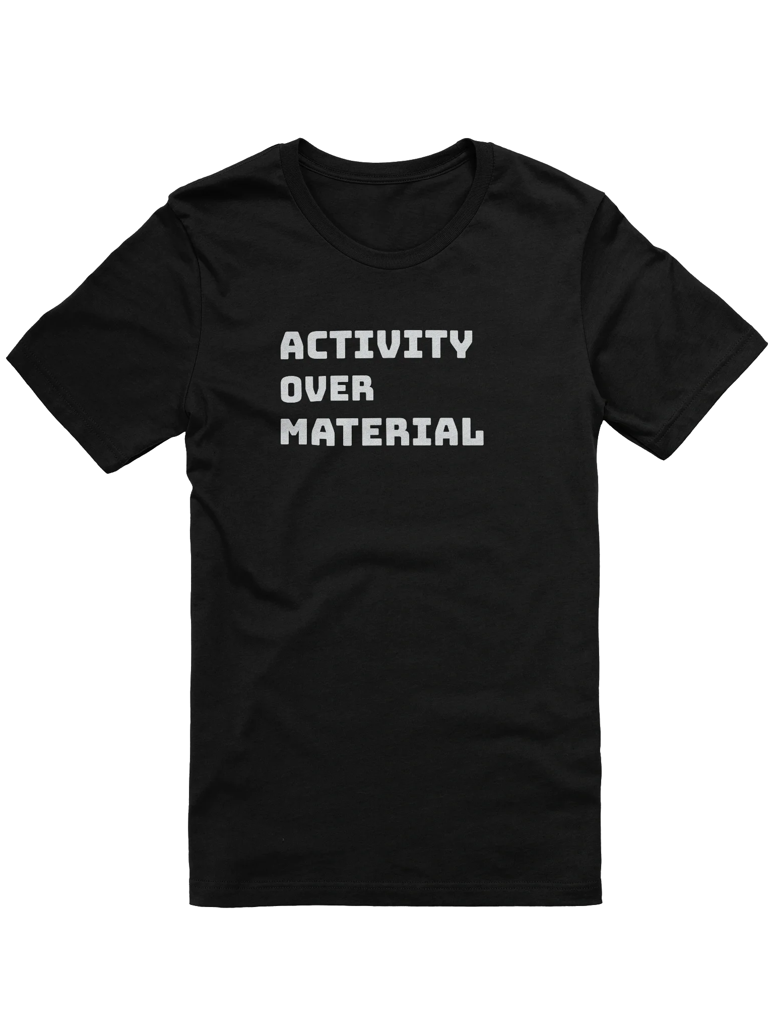 Activity Over Material Chess T-shirt product image (1)
