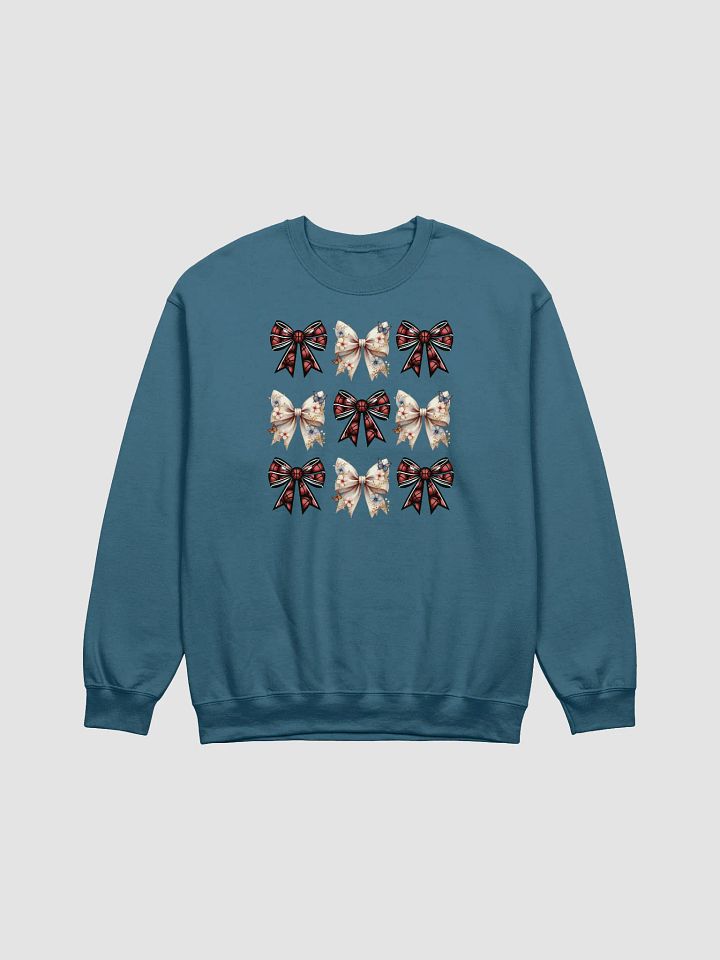 Spring Bow Basketball Grid Sweater product image (11)