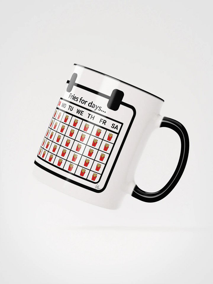 Fries for days... COLORED MUG product image (20)