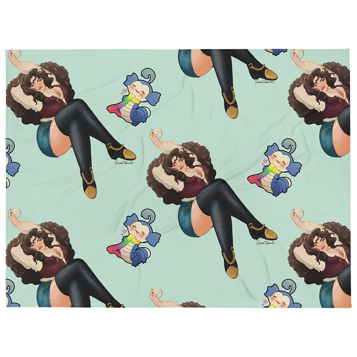 Goblin Queen Dreams Throw Blanket product image (1)