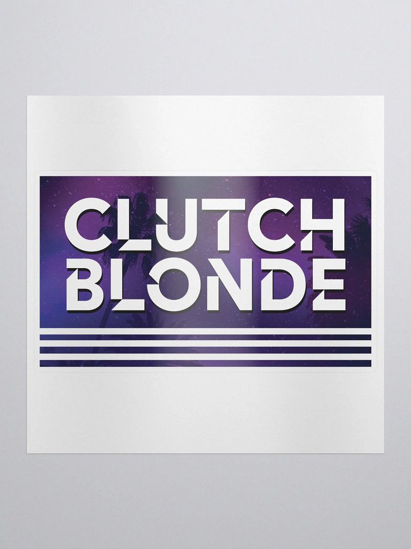 Clutch Kisscut Stickers