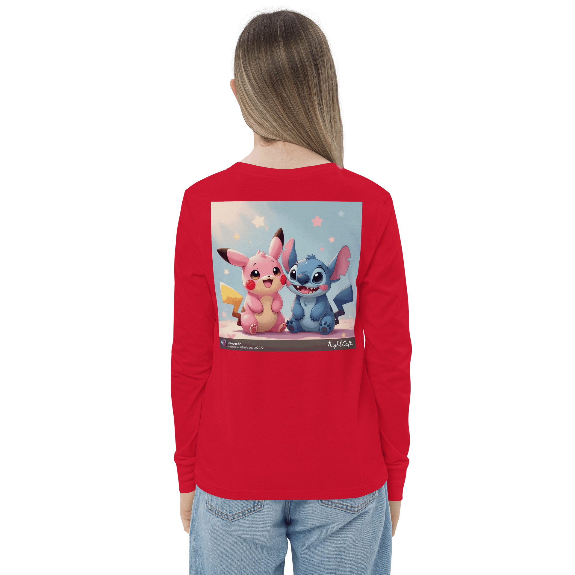 Dreamy Creatures Youth Long Sleeve T-Shirt product image (7)