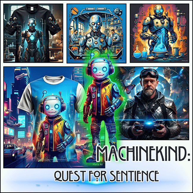 AI, Robots, Snarky Cyber Quotes, Neon Lights & ...the story that started it all.