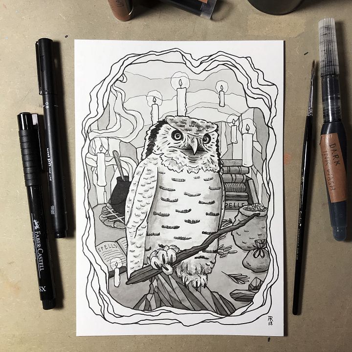 original painting : spell product image (1)