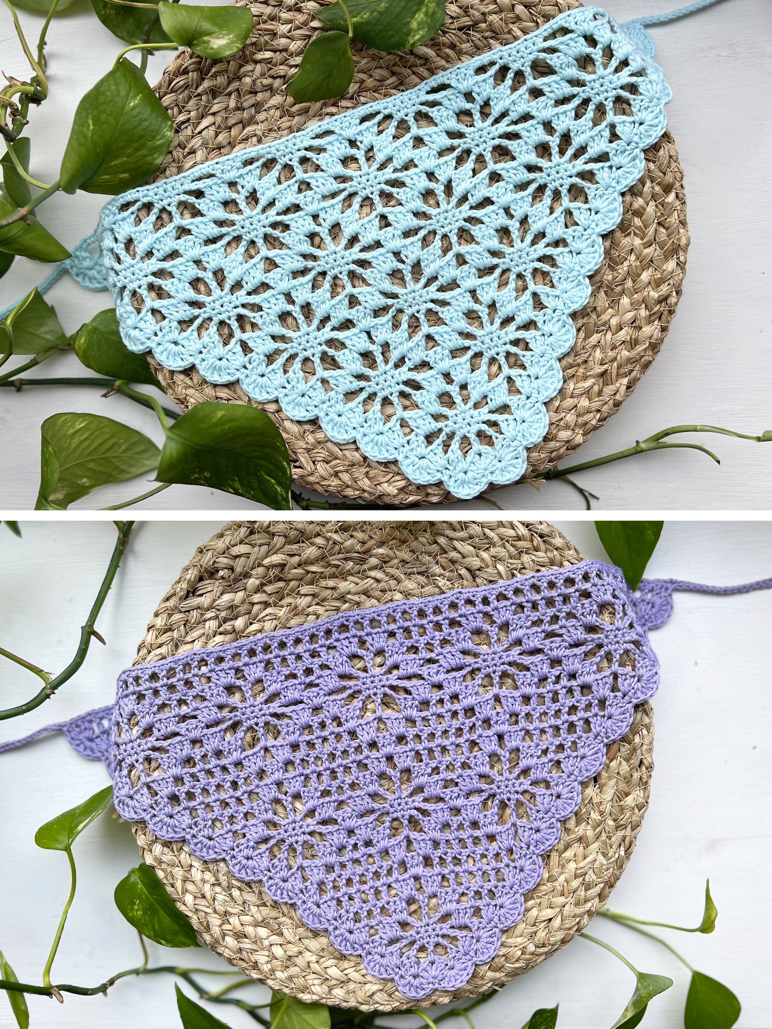 The Floral Bandana Crochet Pattern Collection, PDF eBook of 10 Bestselling Crochet Bandana Patterns product image (3)