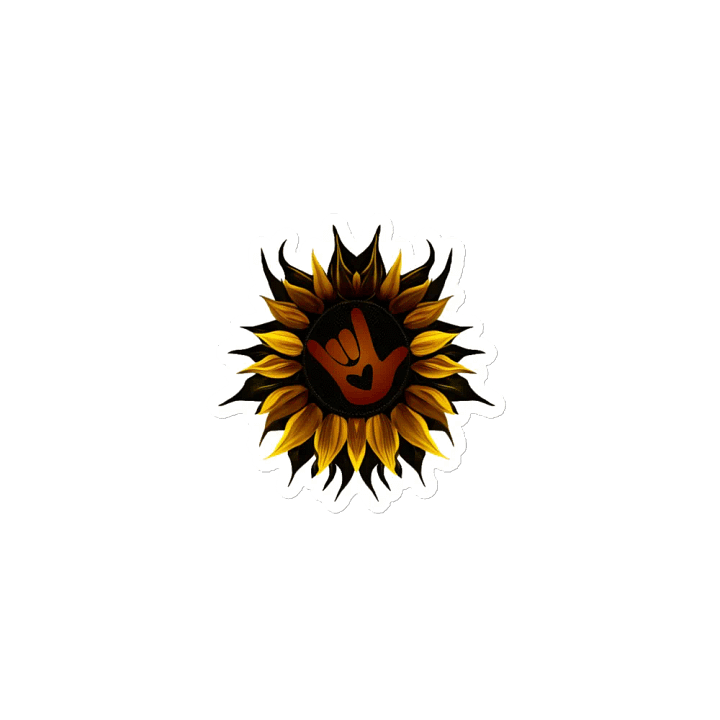 ASL Love Sunflower Magnet Set product image (1)
