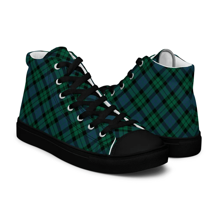 MacKay Tartan Men's High Top Shoes product image (7)
