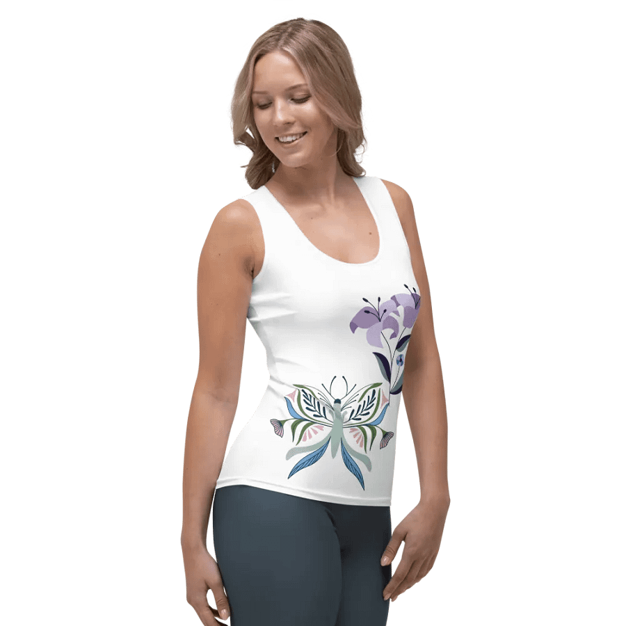 Butterfly Blossom Tank Top product image (4)
