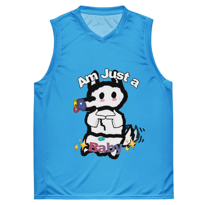 Am just a baby Basketball Jersey product image (2)