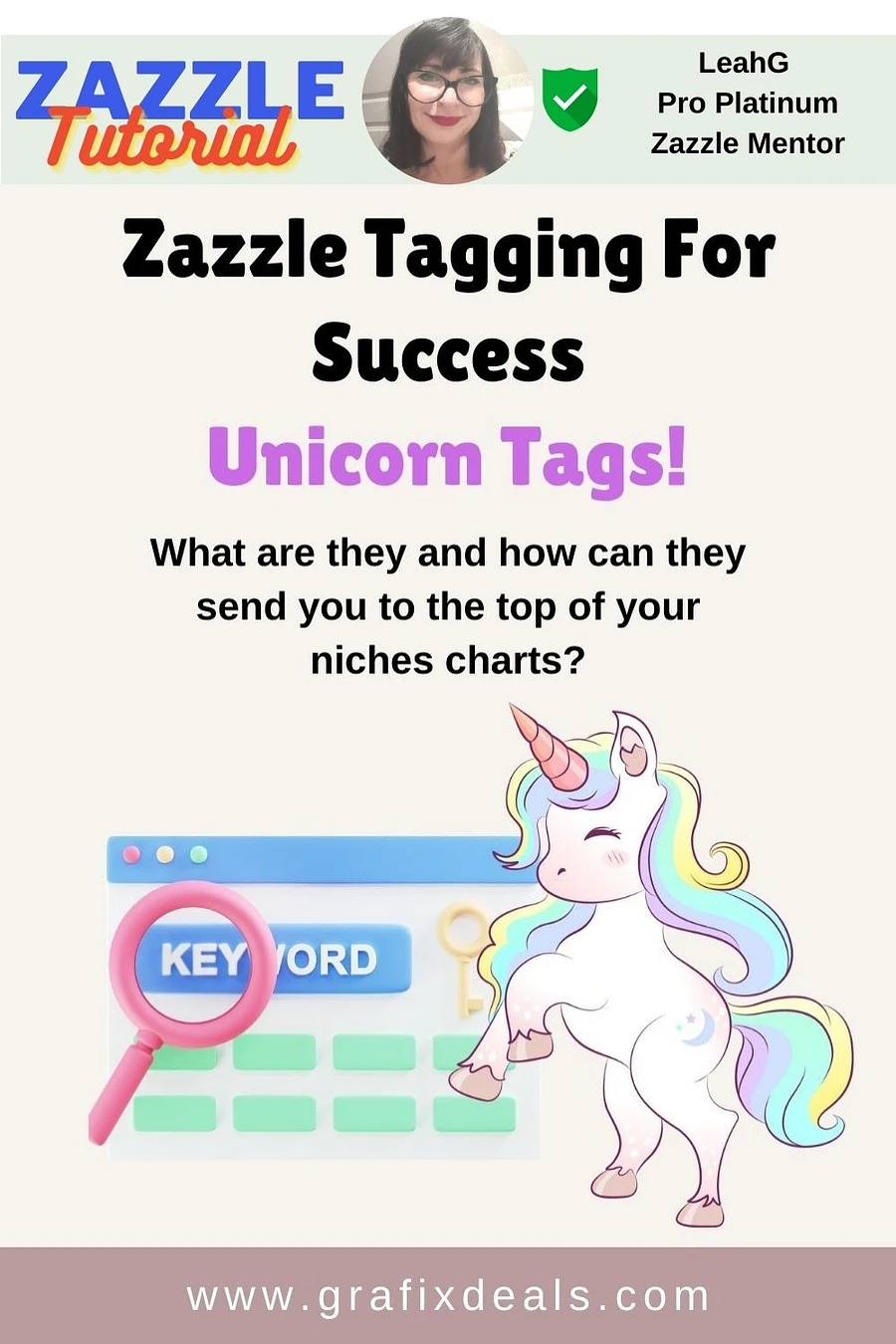 Can a Single Tag Improve Your Rank in the Zazzle Marketplace? A Unicorn Tag can product image (1)