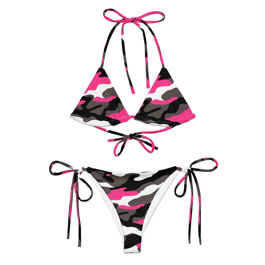 Pink Camo Paradise String Bikini product image (2)