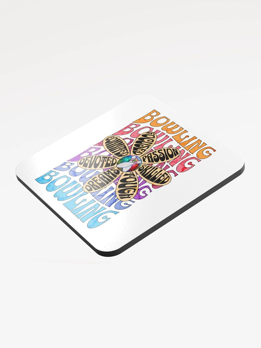 Flower Bowling Focused Dreams Coaster product image (3)