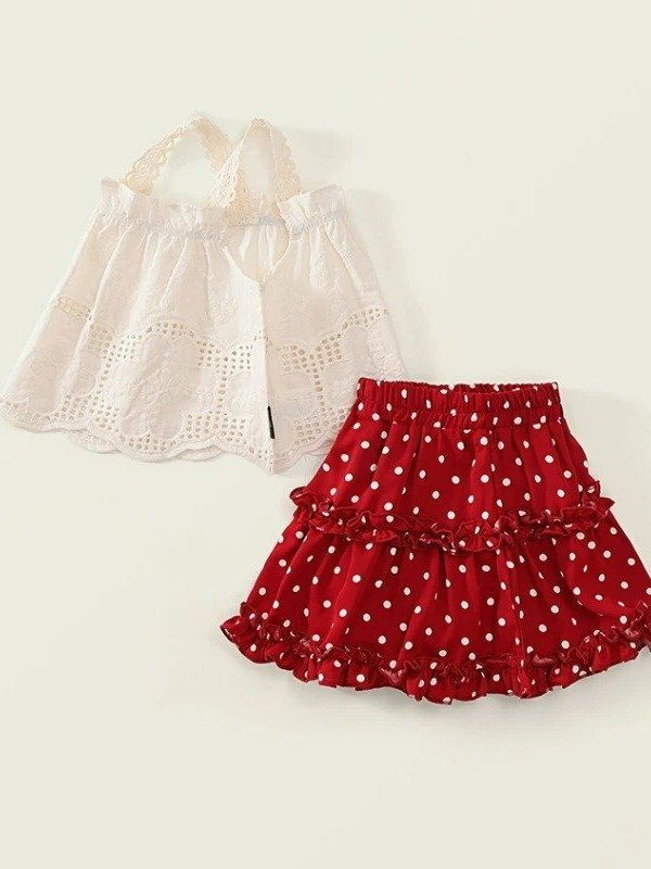 Cherry Dot Ruffle Set product image (3)