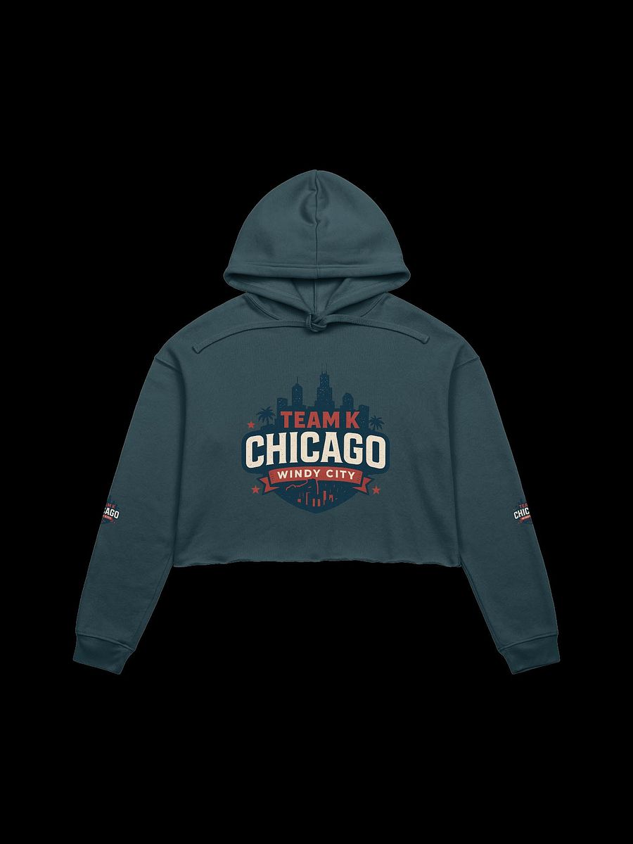 Team K Chicago Crop Hoodie product image (1)