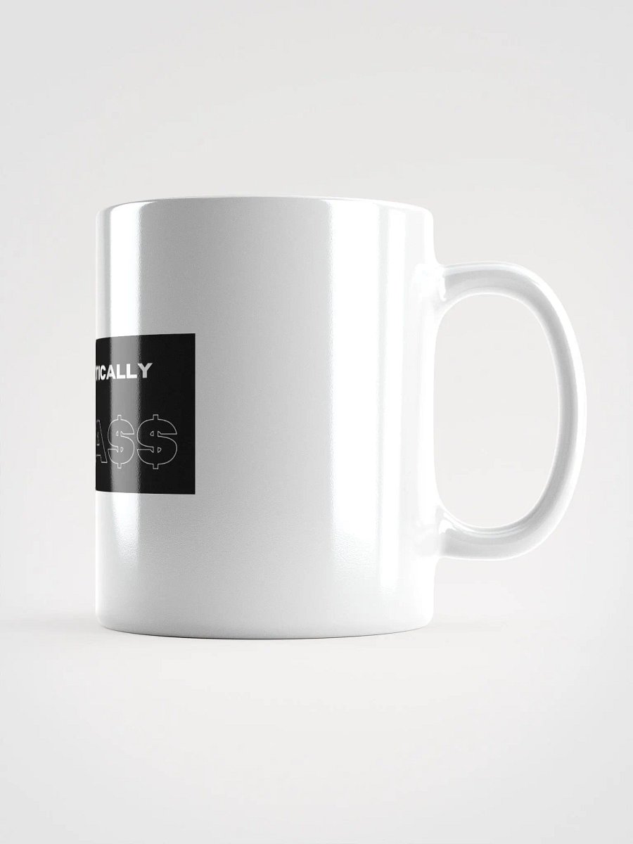 Glossy mug (white) product image (1)