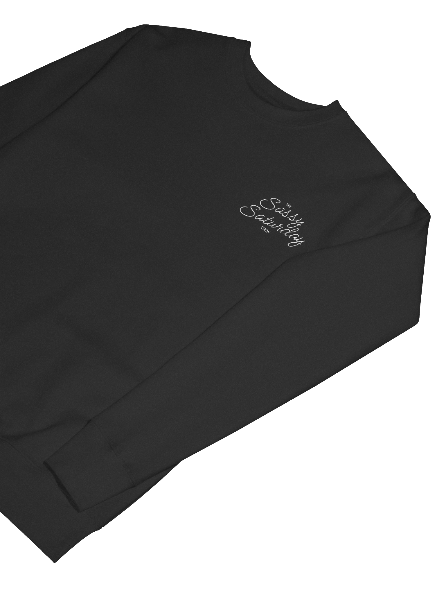 Sassy Saturday Crew Crewneck Sweatshirt - White product image (59)