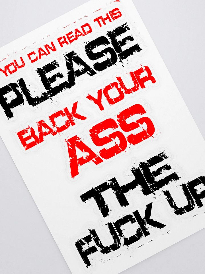 Bold Statement | Sticker Sheet product image (1)