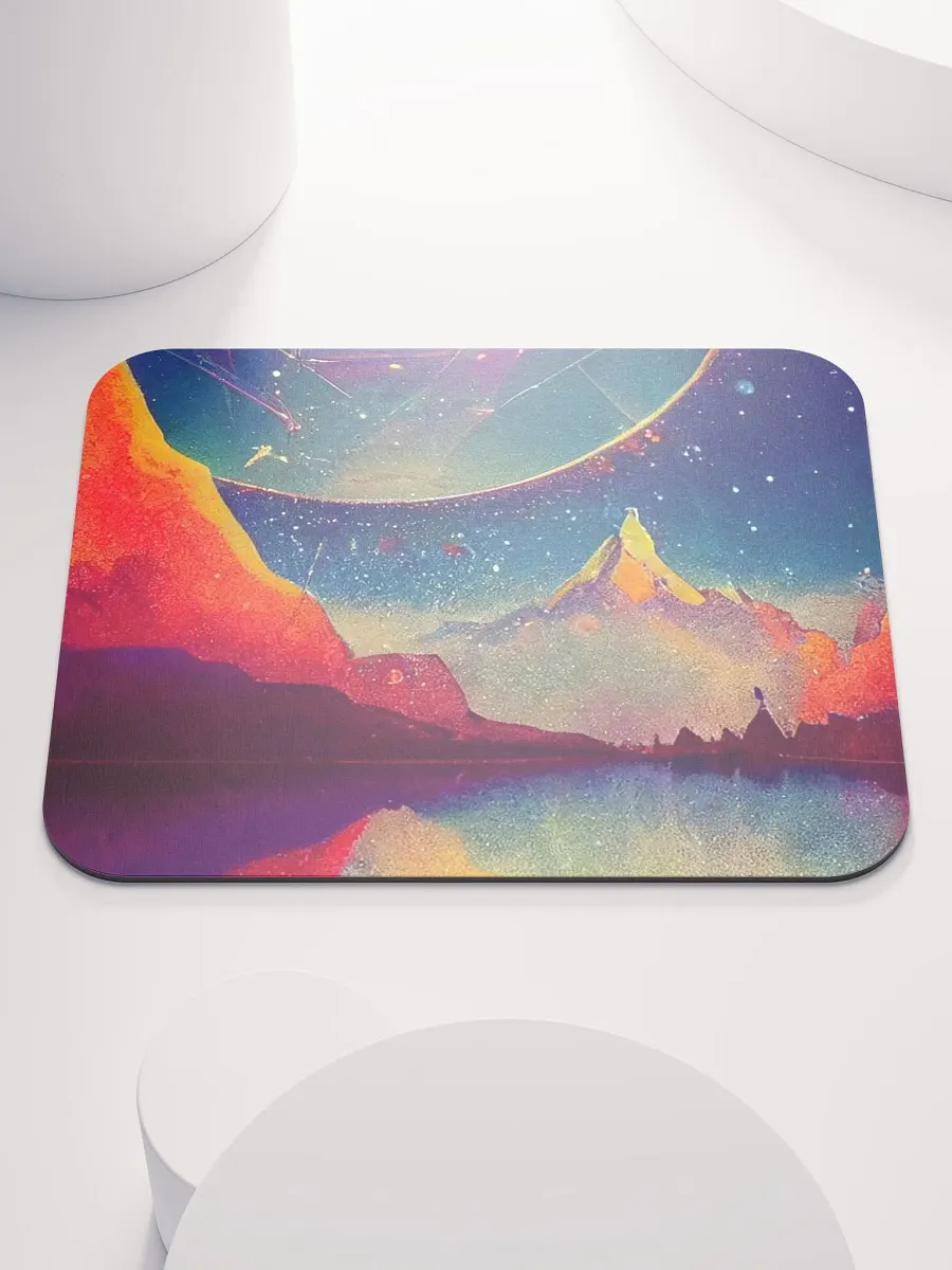 Cosmic Reflection Mouse Pad product image (1)
