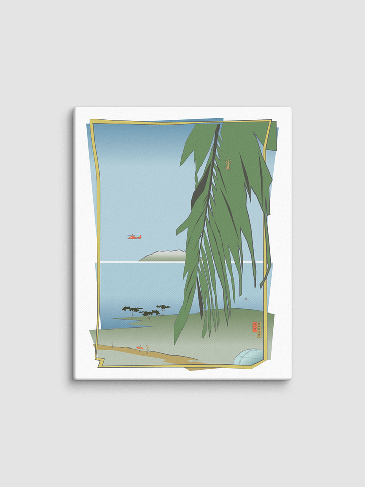 Domes (After Hiroshige) Canvas Print product image (1)