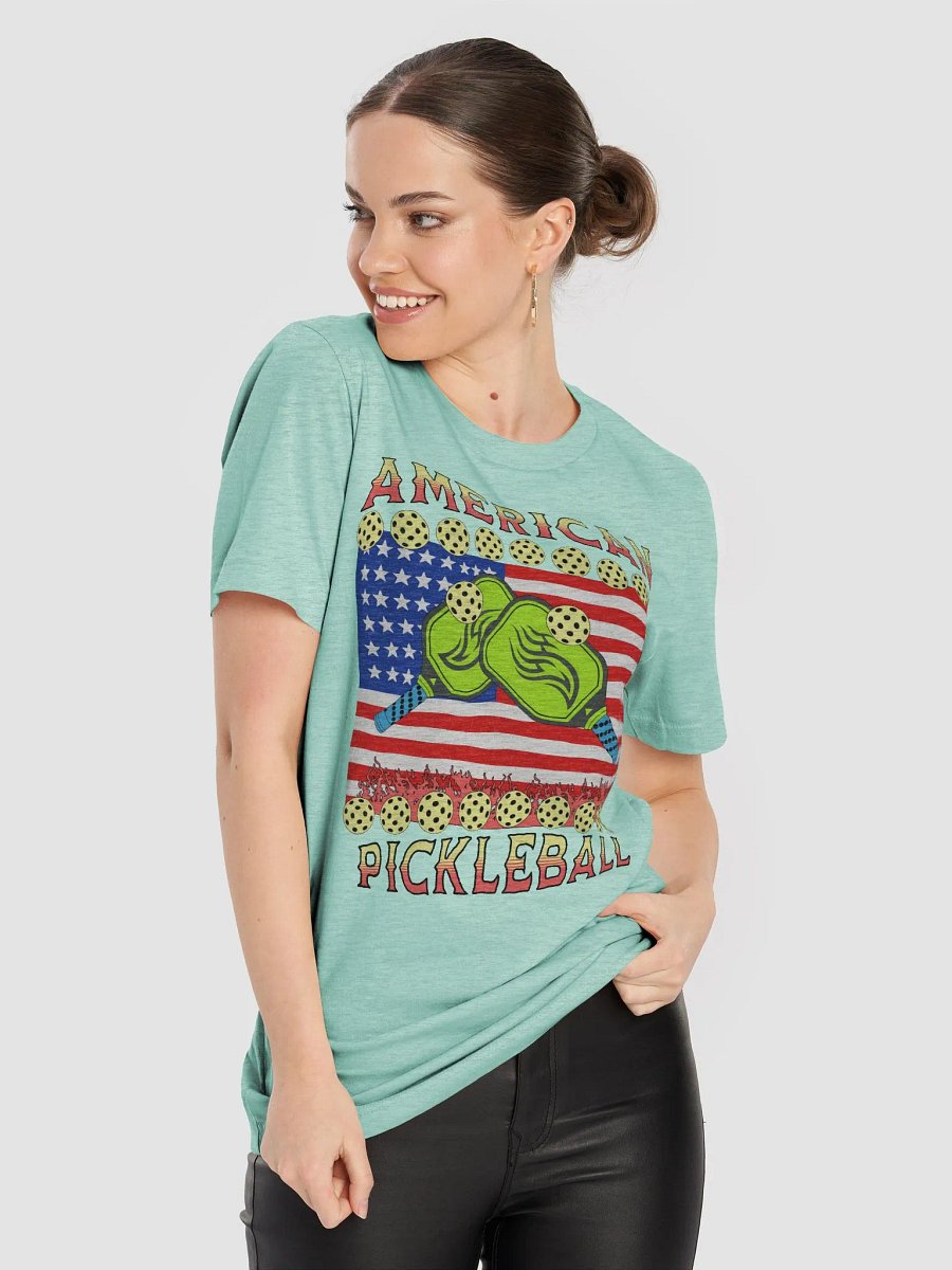 American Pickleball Patriotic Flames Tee product image (23)