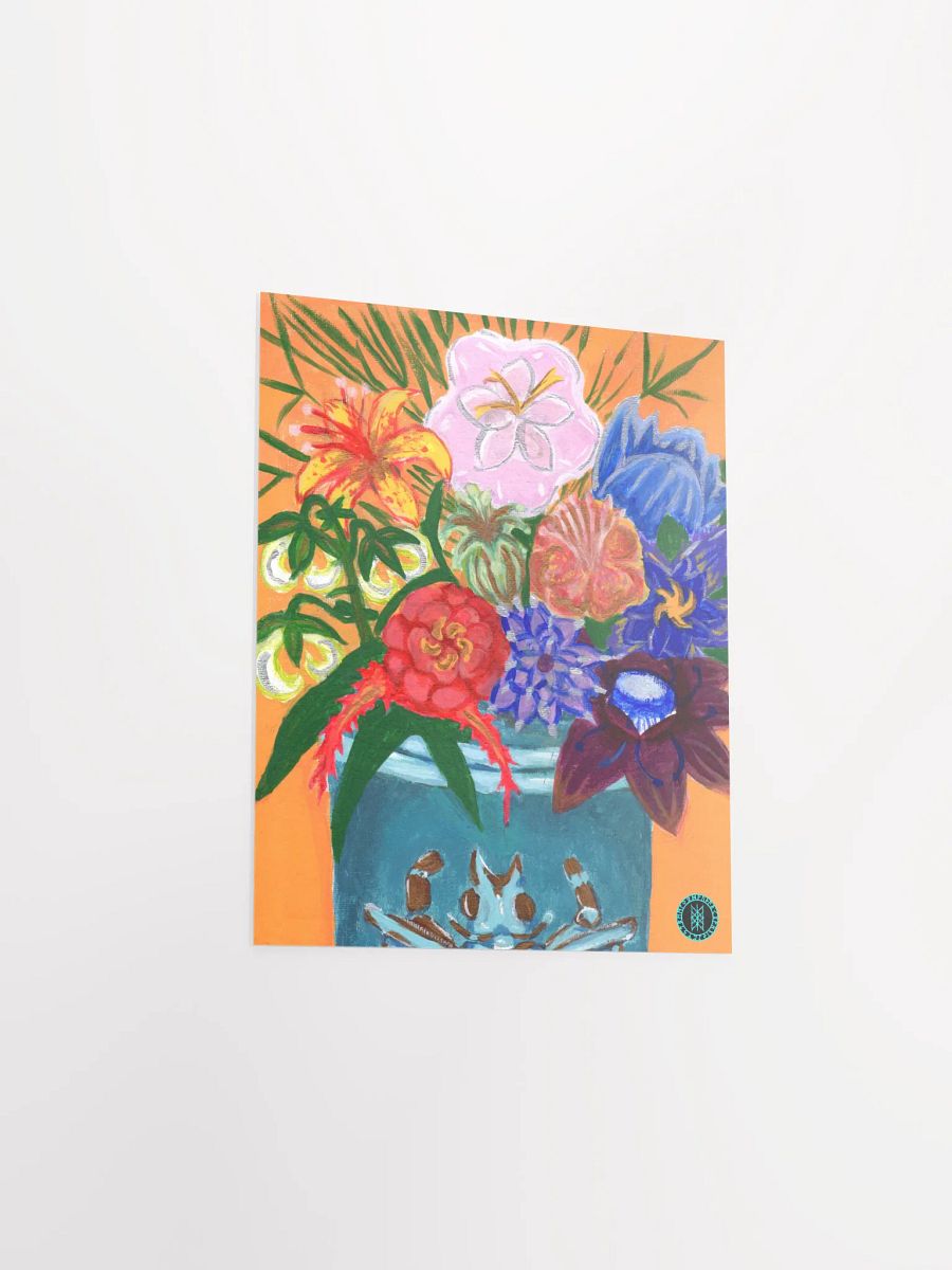 Big Bloom Matte Paper Poster product image (3)