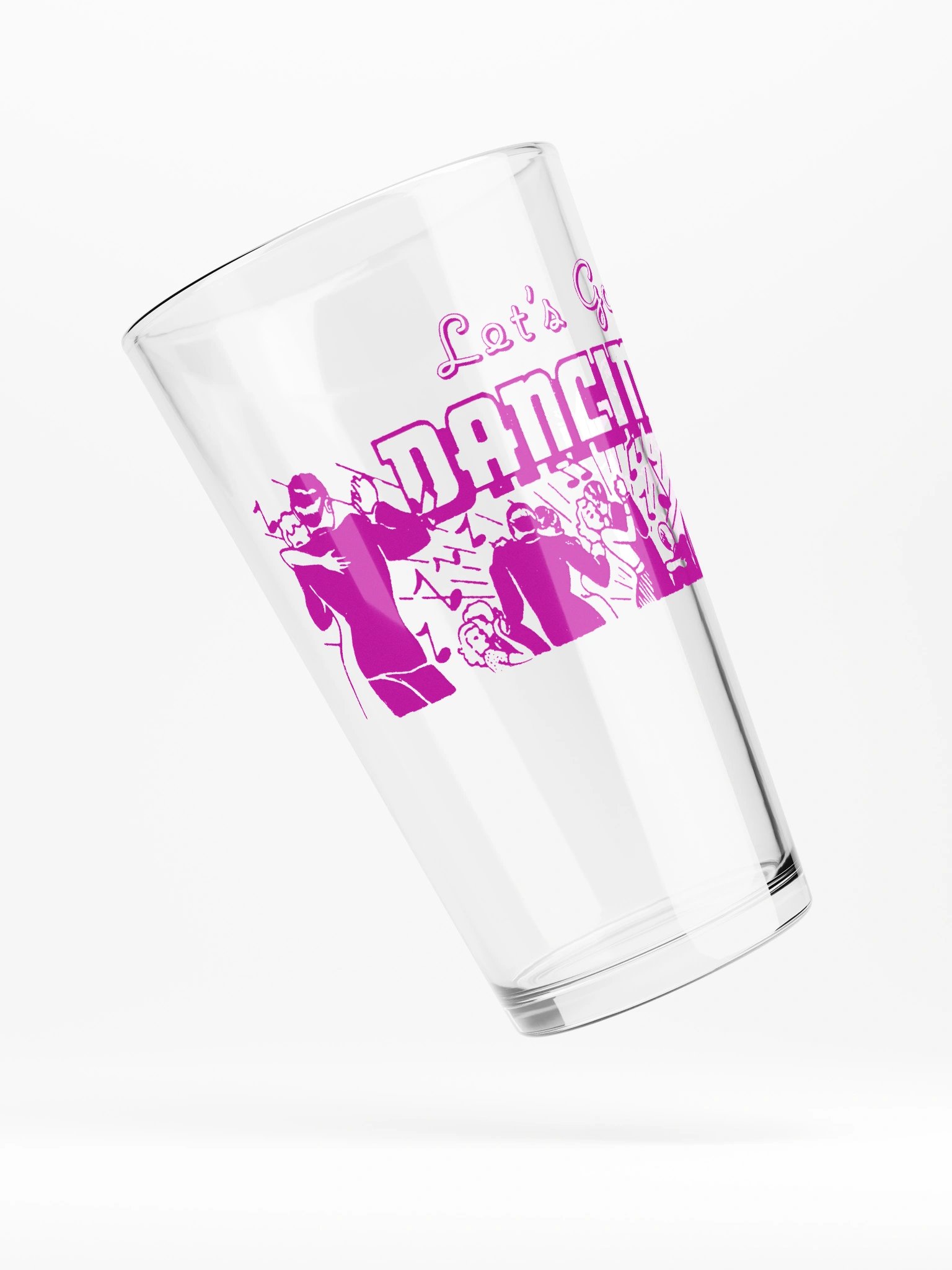 'Let's Go Dancing' Pint Glass product image (3)