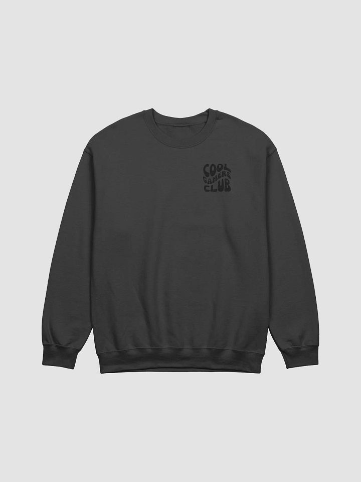 Original Cool Gamers Club Crewneck (Black) product image (1)