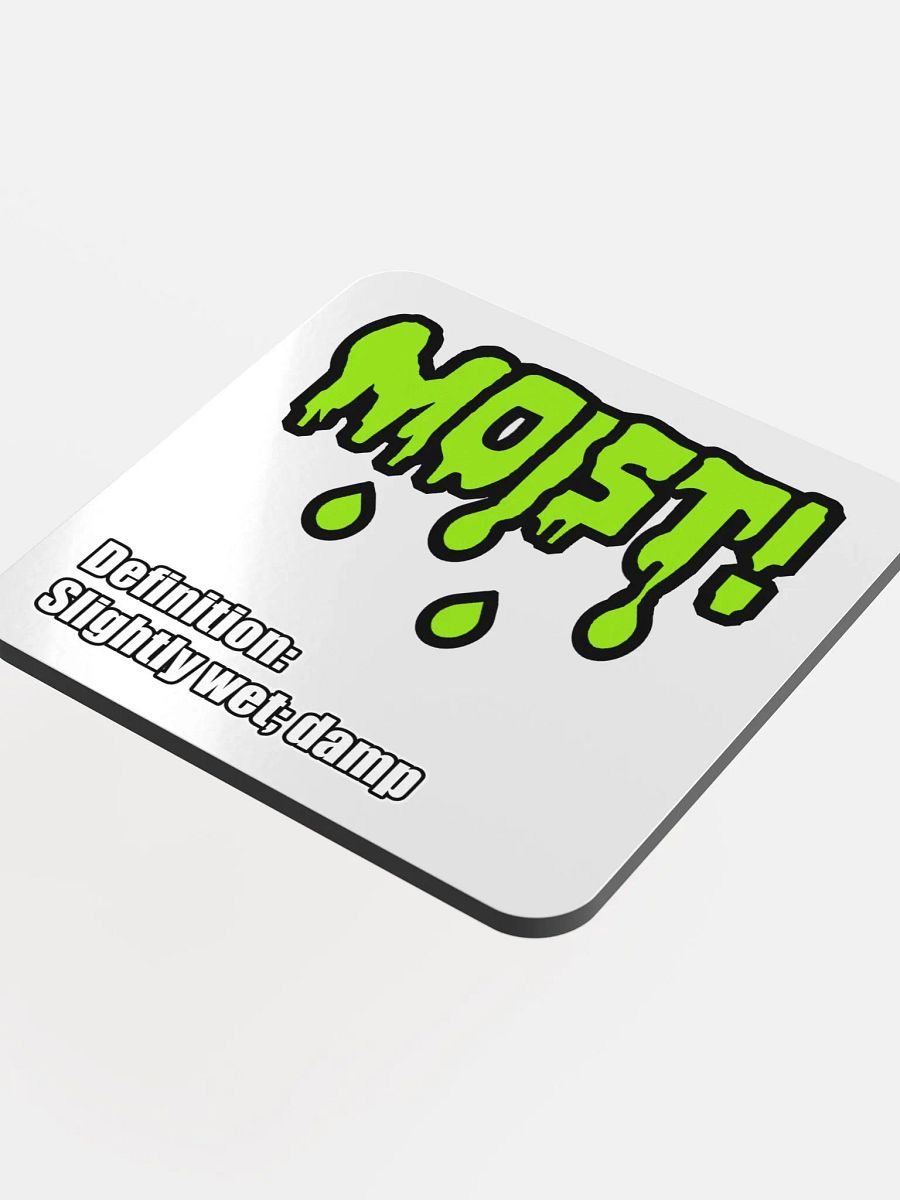 MOIST definition coaster product image (4)