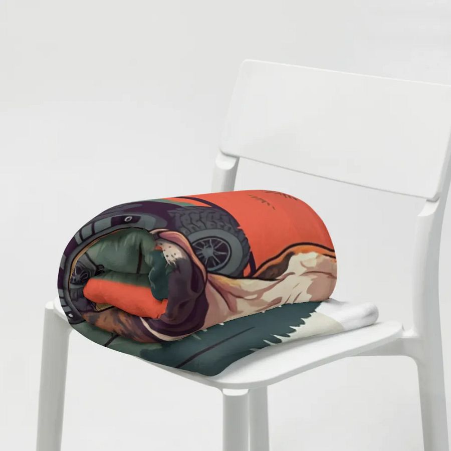 Pawsome Adventures Throw Blanket product image (7)