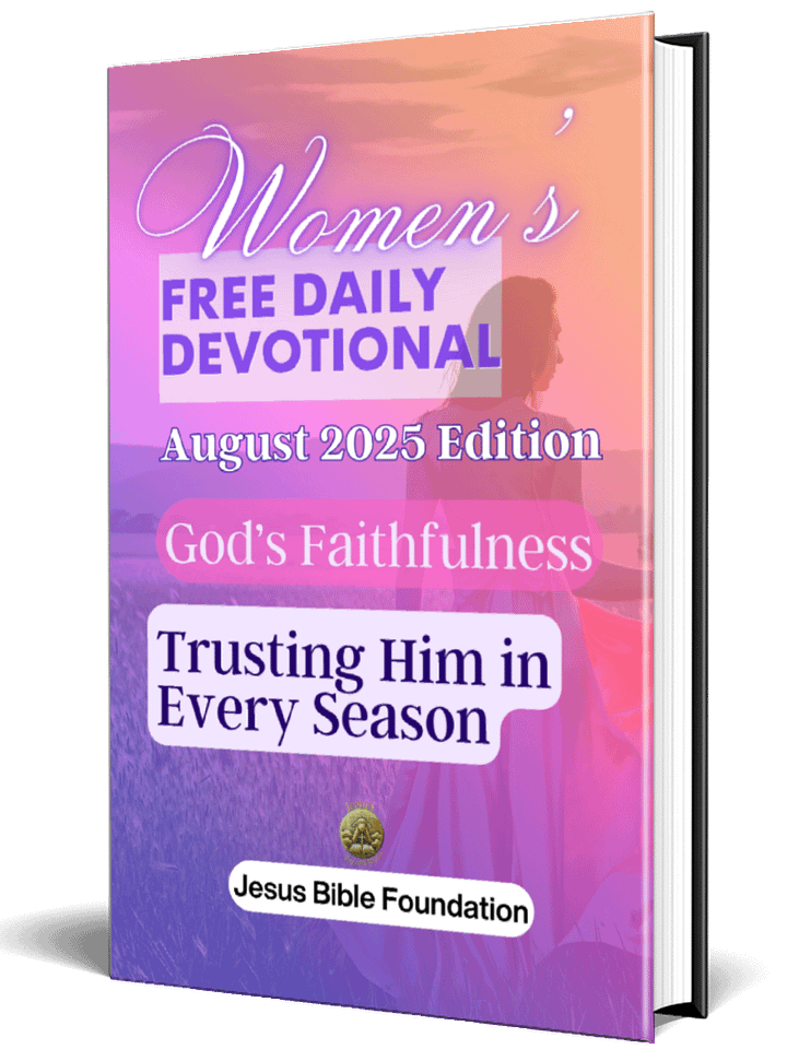 Women’s Free Daily Devotional August 2025 Edition: God’s Faithfulness: Trusting Him in Every Season product image (1)