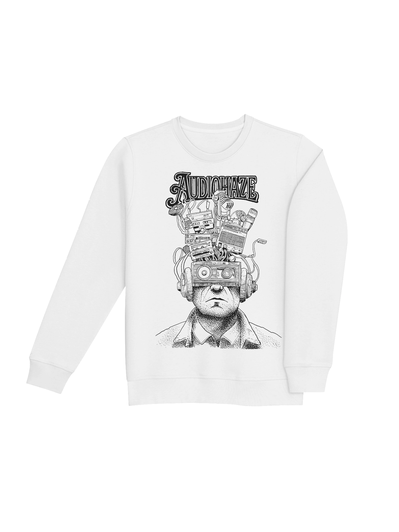 Audio Brain White Sweatshirt product image (4)