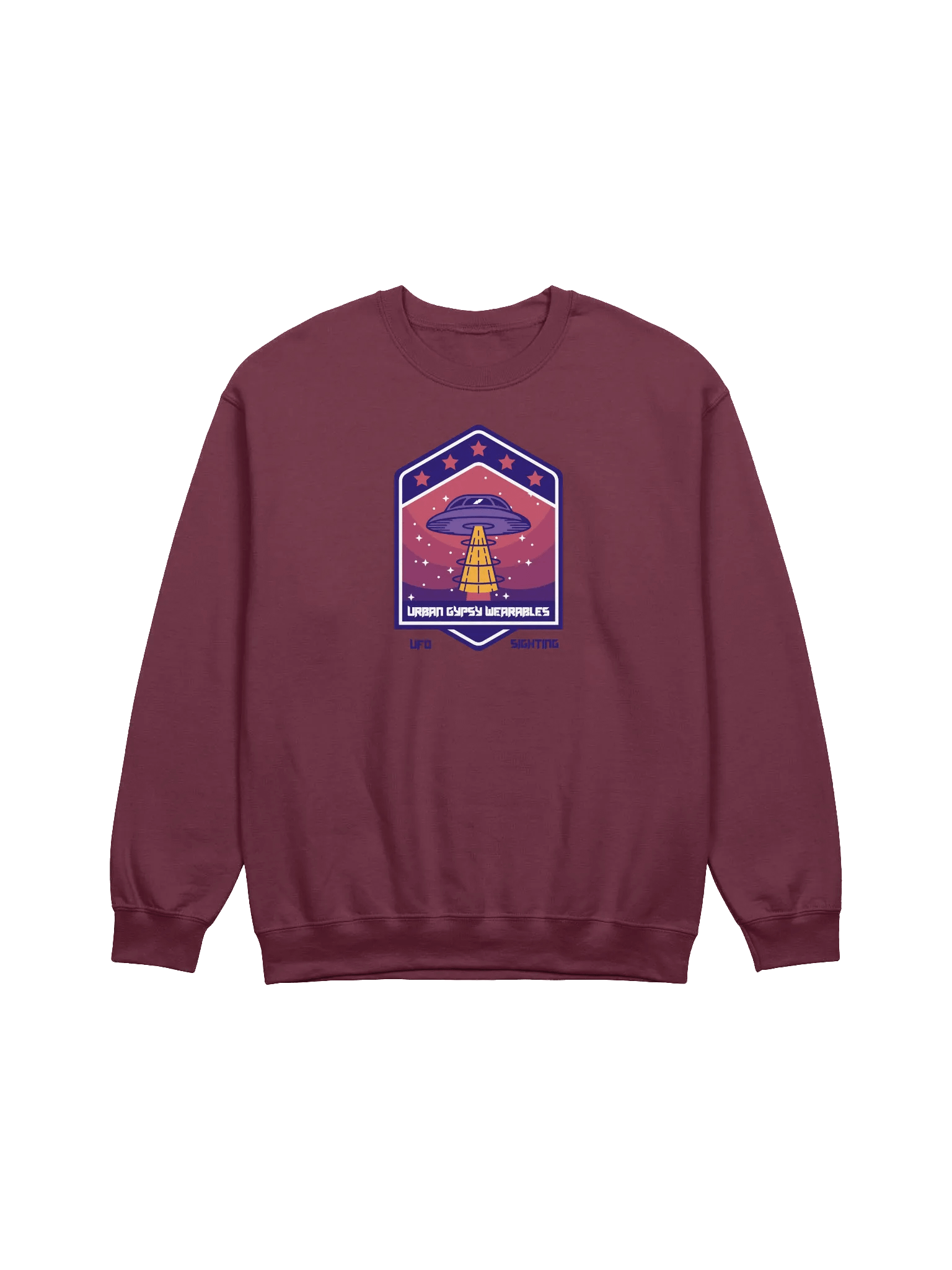 Starry UFO Beam Crewneck product image (1)