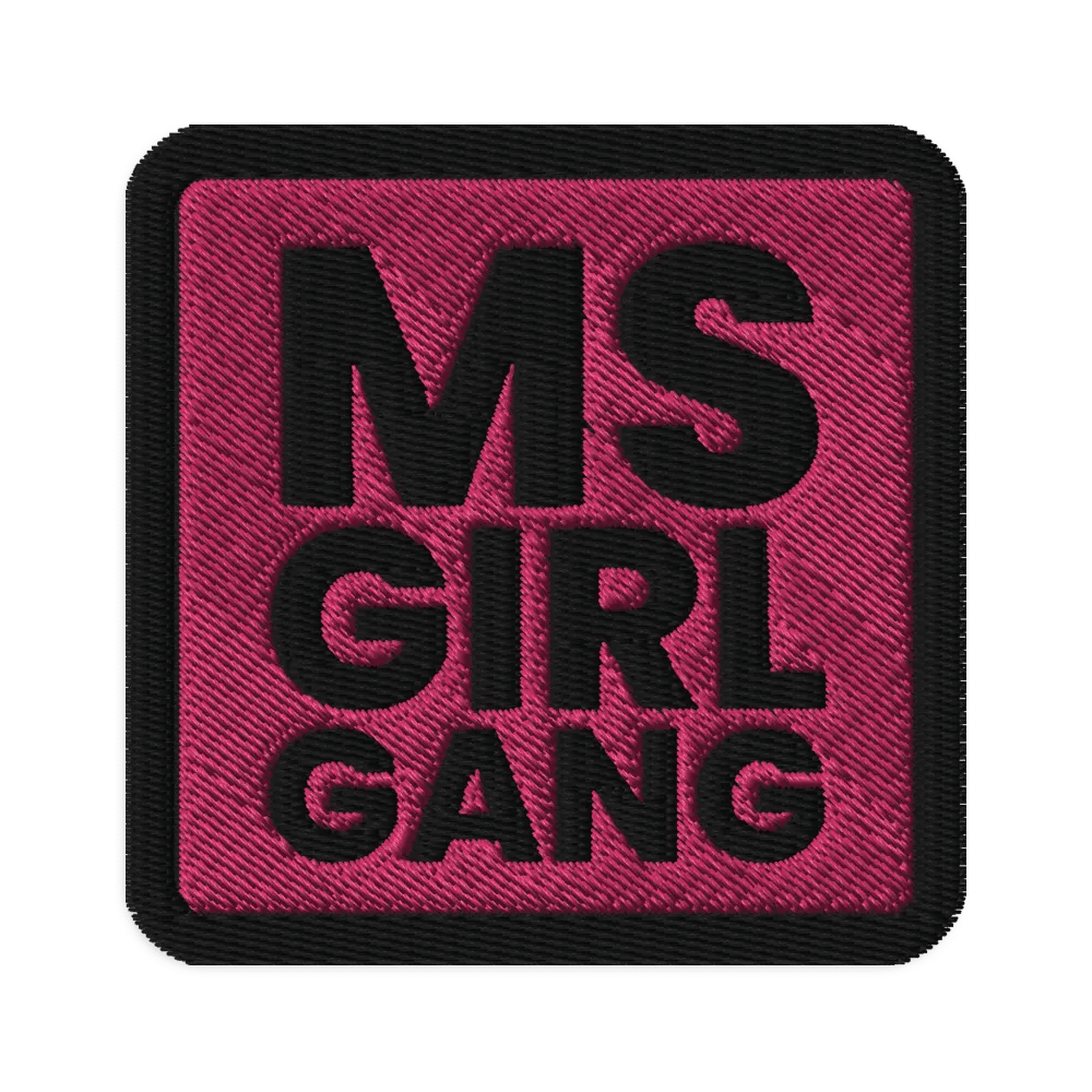 MSgirlgang Embroidered Patch product image (1)