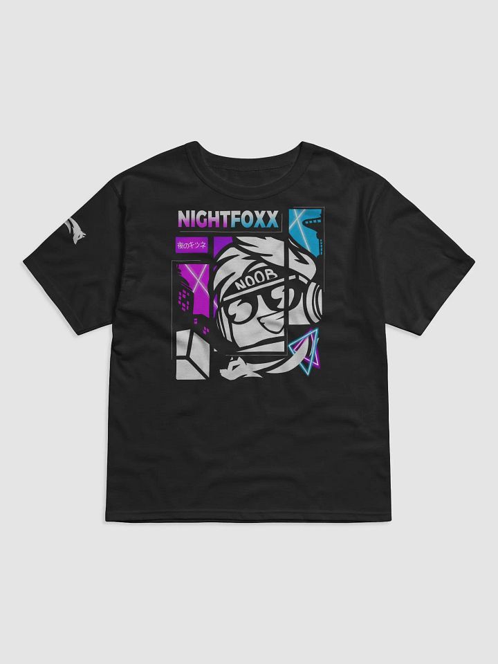 NightFoxx Panel Art Tee Black (PREMIUM) product image (1)