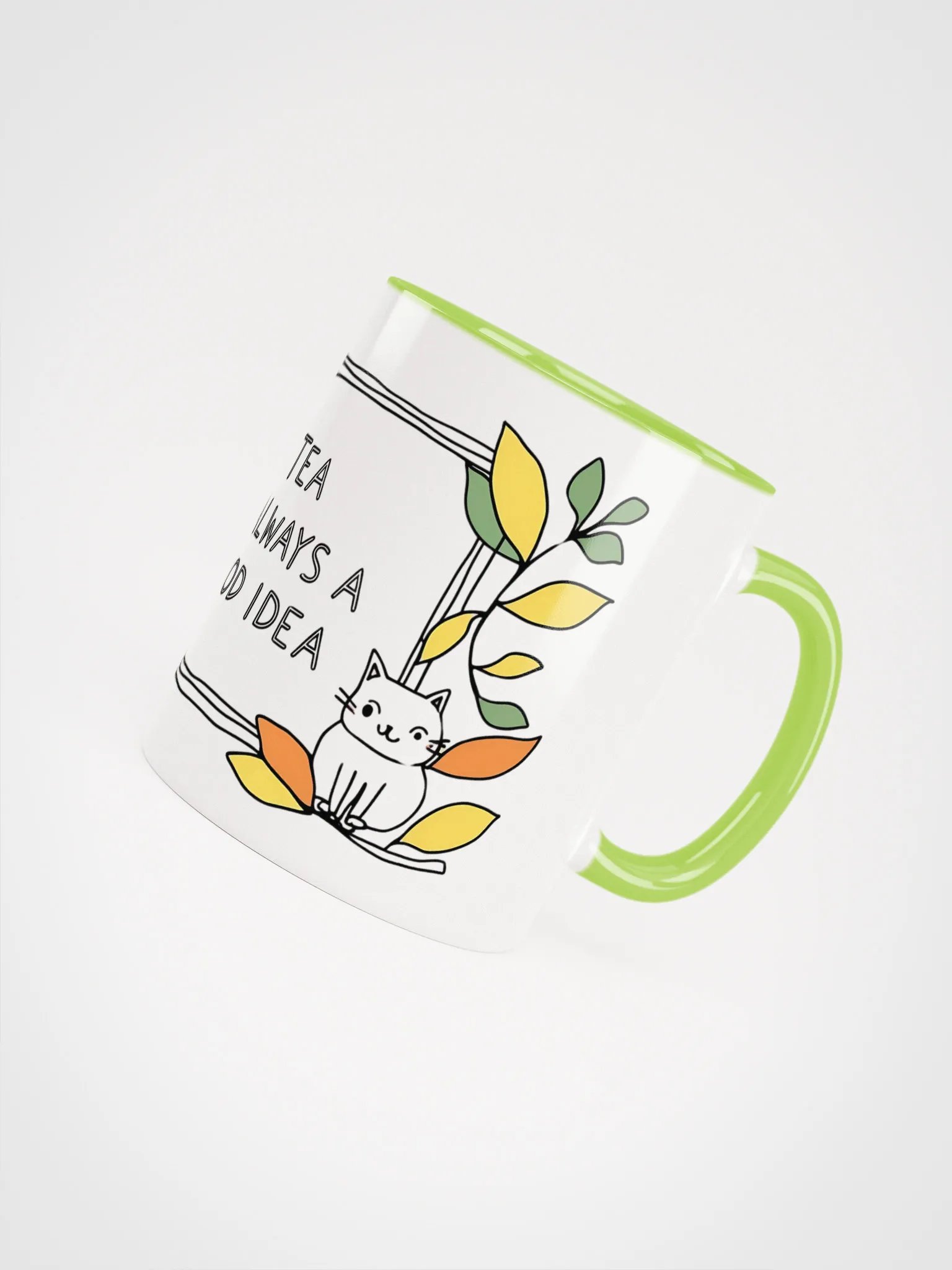 Whimsical Tea Time Ceramic Mug product image (5)