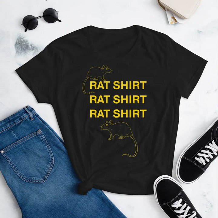 Rat Shirt ft Rats middleweight t-shirt product image (1)