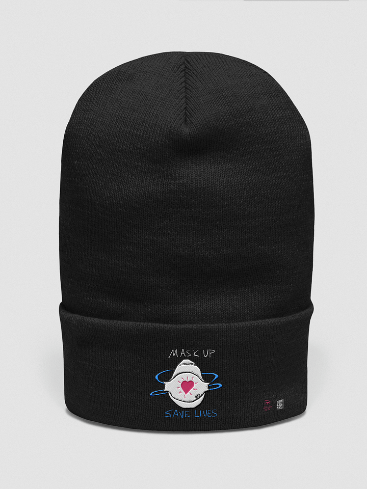 Mask Up Save Lives beanie product image (5)