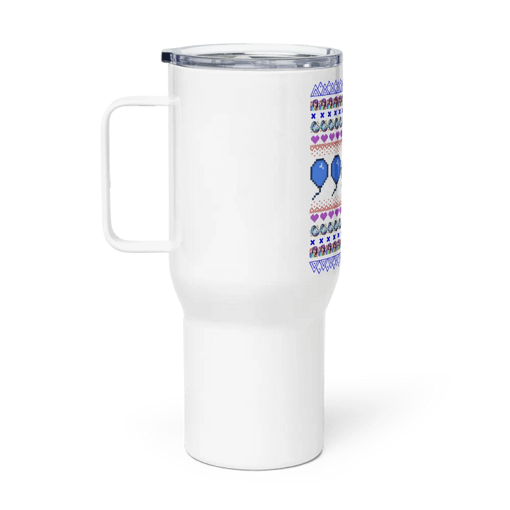 ''Fête'' Tasse de voyage avec poignée product image (1)
